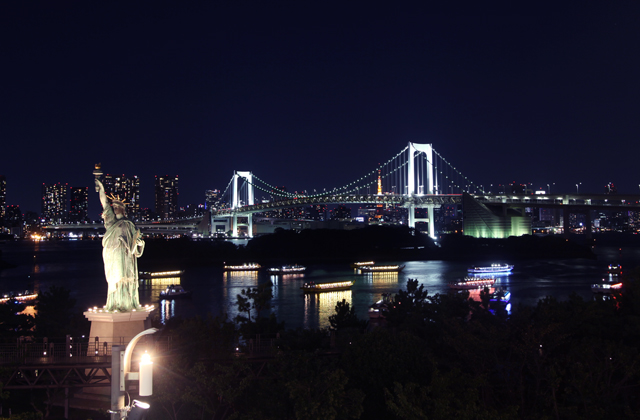 レインボーブリッジ　お台場